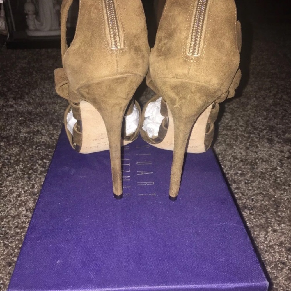 💯 Auth BNWT Jimmy Choo Kemble Sue Knotted Heels - Picture 4 of 8
